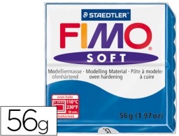 57g. pasta Staedtler Fimo Soft color azul